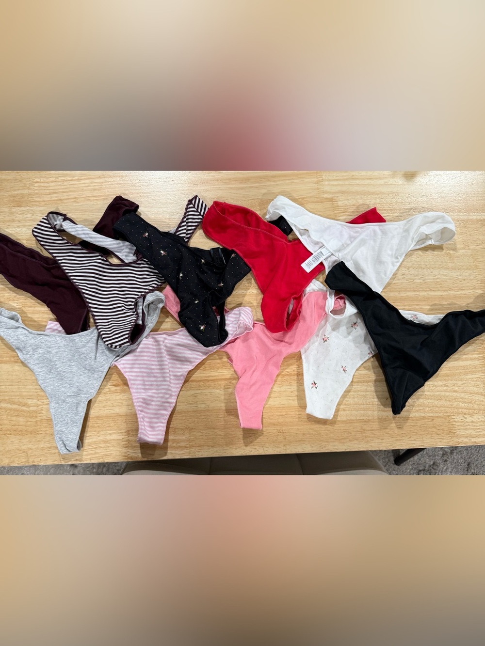 SKIMS Cotton Thongs